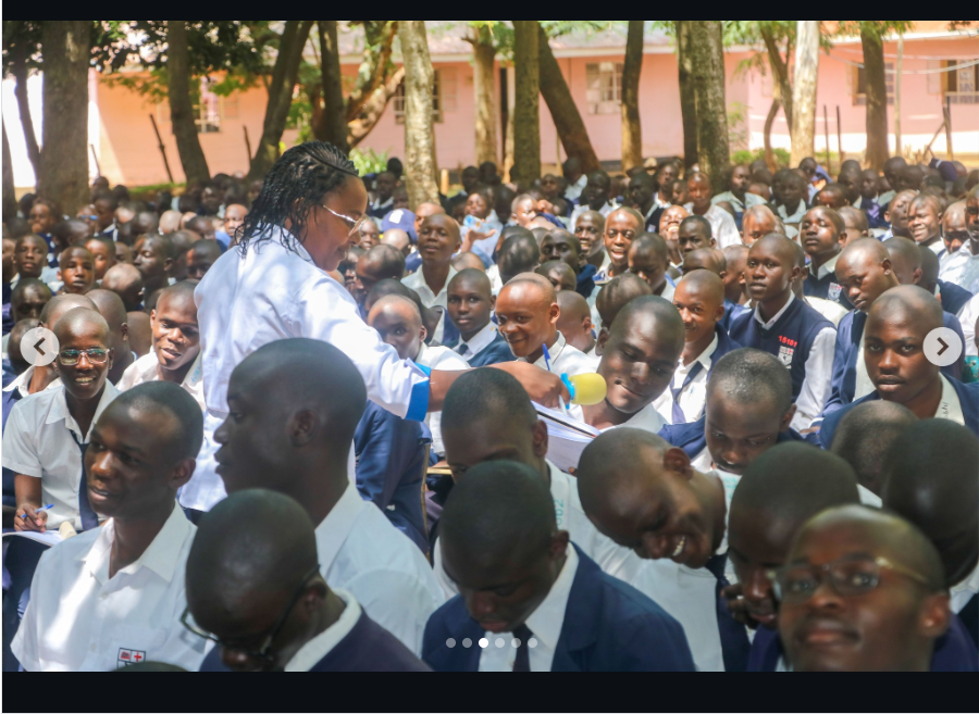 Maranda Students across the Globe join the Cleaning